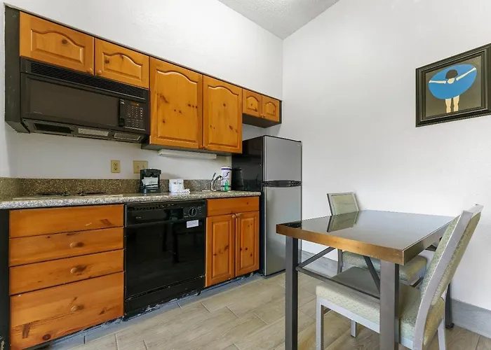 Upgraded 1 Bd 1 Ba 2 Queen Beds